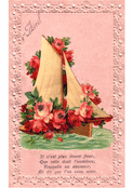Voile fleuri et doux souvenirs d'amour